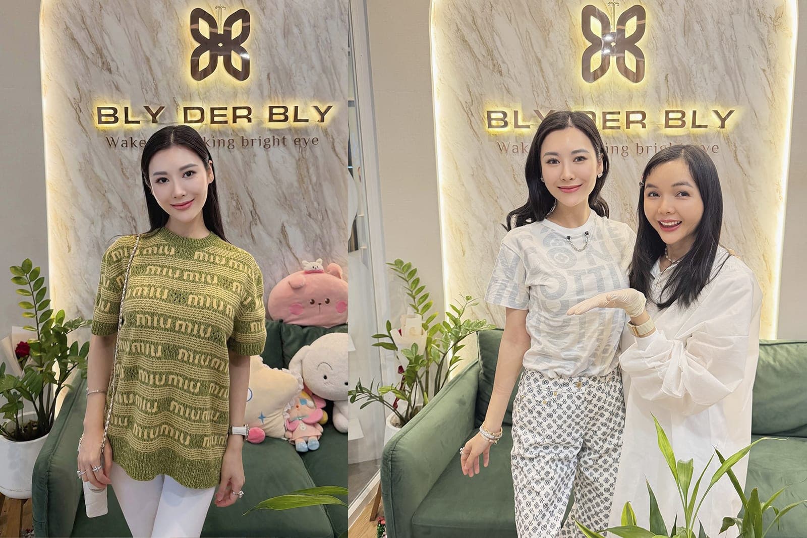 พื้นที่ต้อนรับ BLY DER BLY ที่ HABITO MALL สุขุมวิท 77 พร้อมผู้รับบริการและทีมดูแล